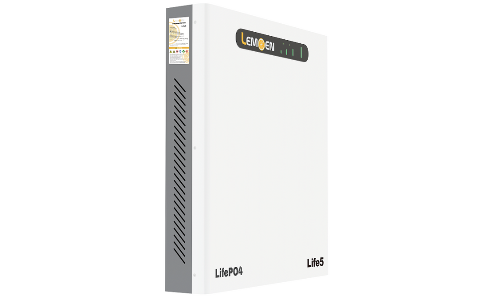 Lemoen 5KWH 48V 100AH Lithium Battery (Wall Mount)