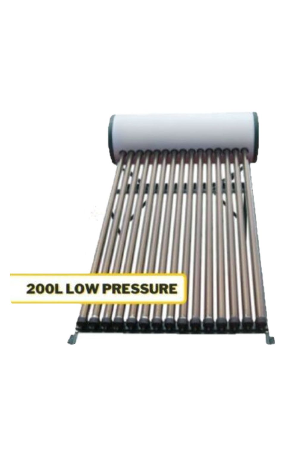 Low Pressure 200L Solar Geyser